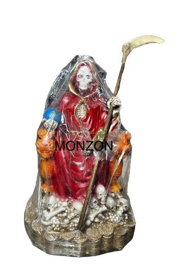 Buy rojo-red SANTA MUERTE SENTADA 12